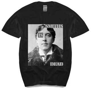 เสื้อยืดผ้าฝ้ายพิมพ์ลายแฟชั่น เสื้อยืดผ้าฝ้าย พิมพ์ลาย Oscar Wilde Smiths Is Dead Morrissey Indie Rock Mus แฟชั่นฤดูร้อน