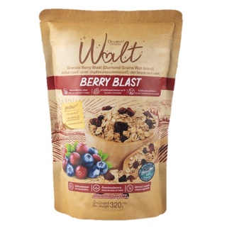 Diamond Grains Walt Granola Berry Blast ไดมอนด์ เกรนส์ กราโนล่า เบอร์รี่ บลาสท์ 320g.