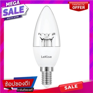 หลอด LED LEKISE C35 CANDLE DIM 6 วัตต์ WARMWHITE E14 หลอดไฟ LED LED BULB LEKISE C35 CANDLE DIM 6W WARMWHITE E14