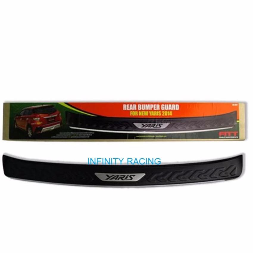 คิ้วบนกันชนหลังโครเมี่ยม TOYOTA YARIS 2014 2