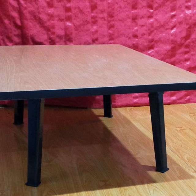 โต๊ะพับญี่ปุ่น ไม้อัดปิดผิวด้วยลามิเนตขนาด55x80