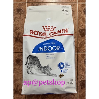 Royal Canin Cat Indoor 4kg.❤️exp.7/2024❤️แมวโตอายุ1-7ปี