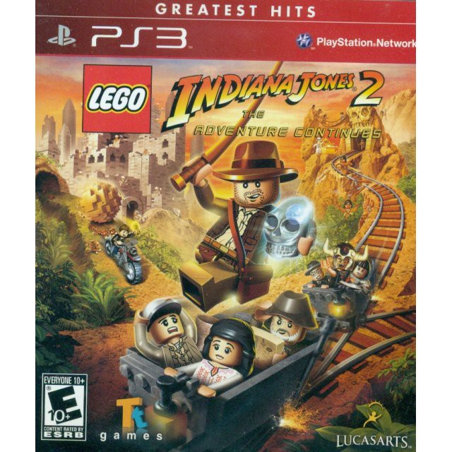 PS3 LEGO Indiana Jones 2: The Adventure Continues (Greatest Hits)( English )แผ่นเกมส์ ของแท้ มือ1 มือหนึ่ง ของใหม่ ในซีล