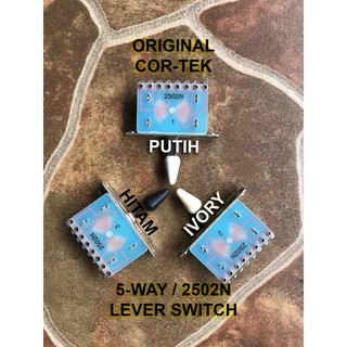 Cortek 2502N สวิตช์คันโยก 5 ทาง สําหรับปิ๊กอัพกีตาร์ Humbucker