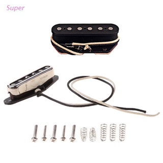 Super Noiseless Tele Noiseless Bridge Neck Guitar Pickup Set