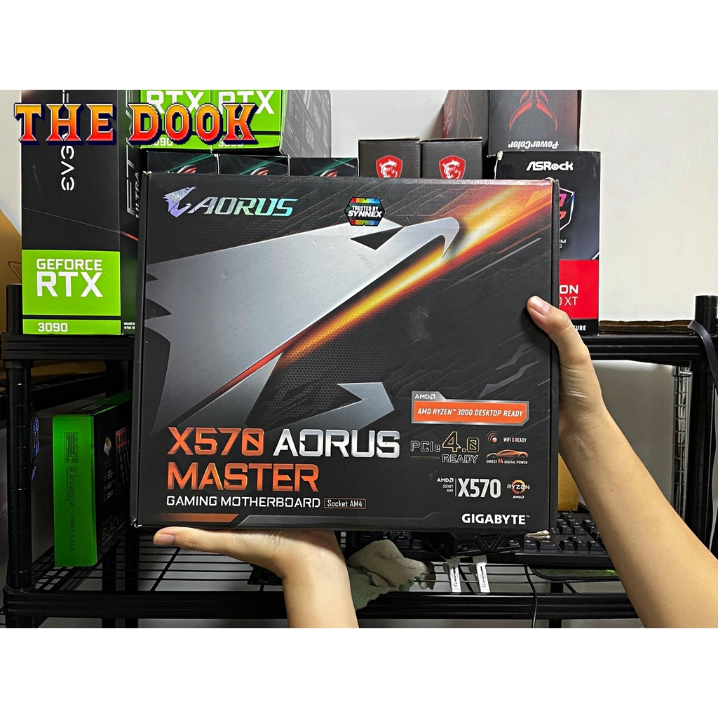 เมนบอร์ด AM4 GIGABYTE X570 AORUS MASTER มือสอง