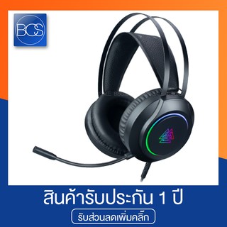 EGA H101 LITE Headset Gaming หูฟังเกมมิ่ง (USB,3.5mm) - (ฺBlack)