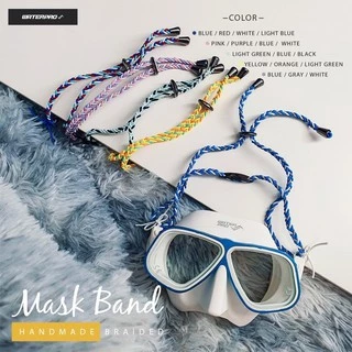 สายรัดหน้ากากดำน้ำ – Handmade Braided Mask Band แบรนด์ WATER PRO