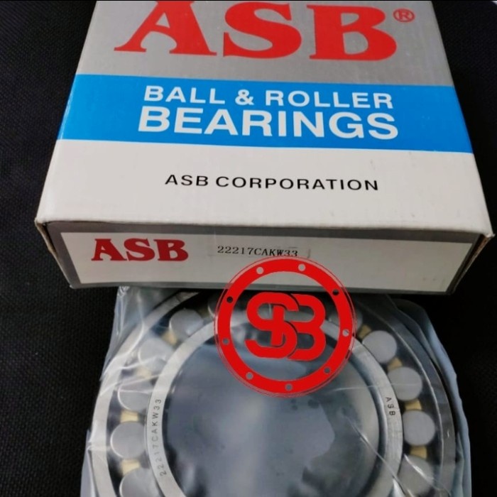 SPHERICAL ROLLER BEARING LAKER LAHER 22217 CAKW33 ASB GUARANTEEED ต้นฉบับ