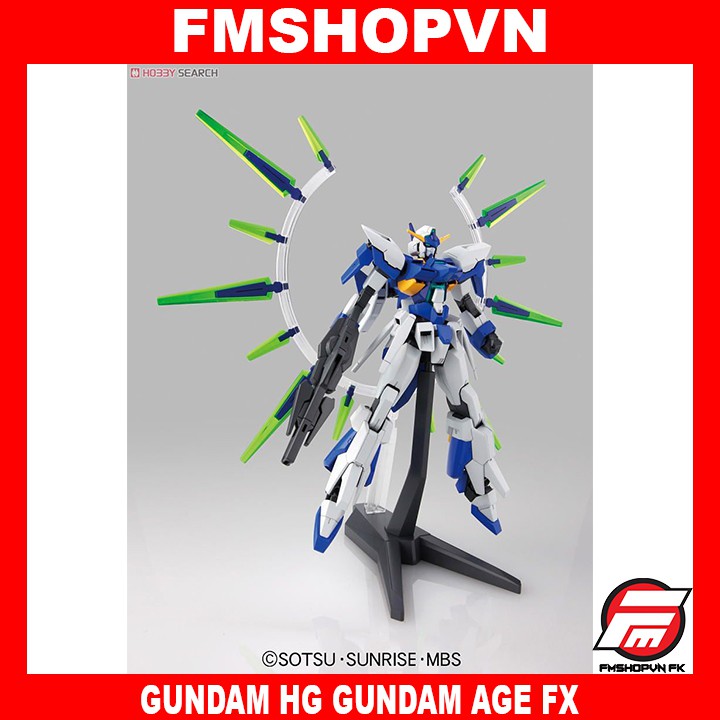 [FMSHOPVN ] Gundam HG ของแท ้ HG GUNDAM AGE FX Assembly Model