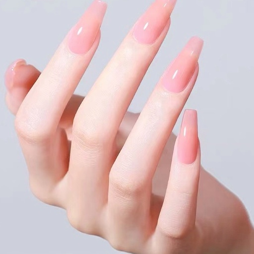 🌸พร้อมส่ง🌸เล็บปลอม pvc บางเฉียบไร้รอย ขุ่นไม่ต้องขัด ไม่แตกหักง่าย เหลี่ยมยาว บัลเล่ต์ เหลี่ยม กล่องละ500ชิ้น