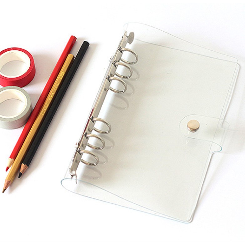 แฟ้ม 6 ห่วง ปกใส ปกออแกไนซ์ ปกแพลนเนอร์ Organize Planner อัลบั้มใส่การ์ด แฟ้มใส่การ์ด A5, A6 ราคา ถูกที่สุด ดีลบีเคเค แกลเลอรีภาพที่ 4