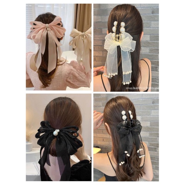 A010 [พร้อมส่งจากไทย] ที่คาด กิ๊บติดผม ยางรัดผม