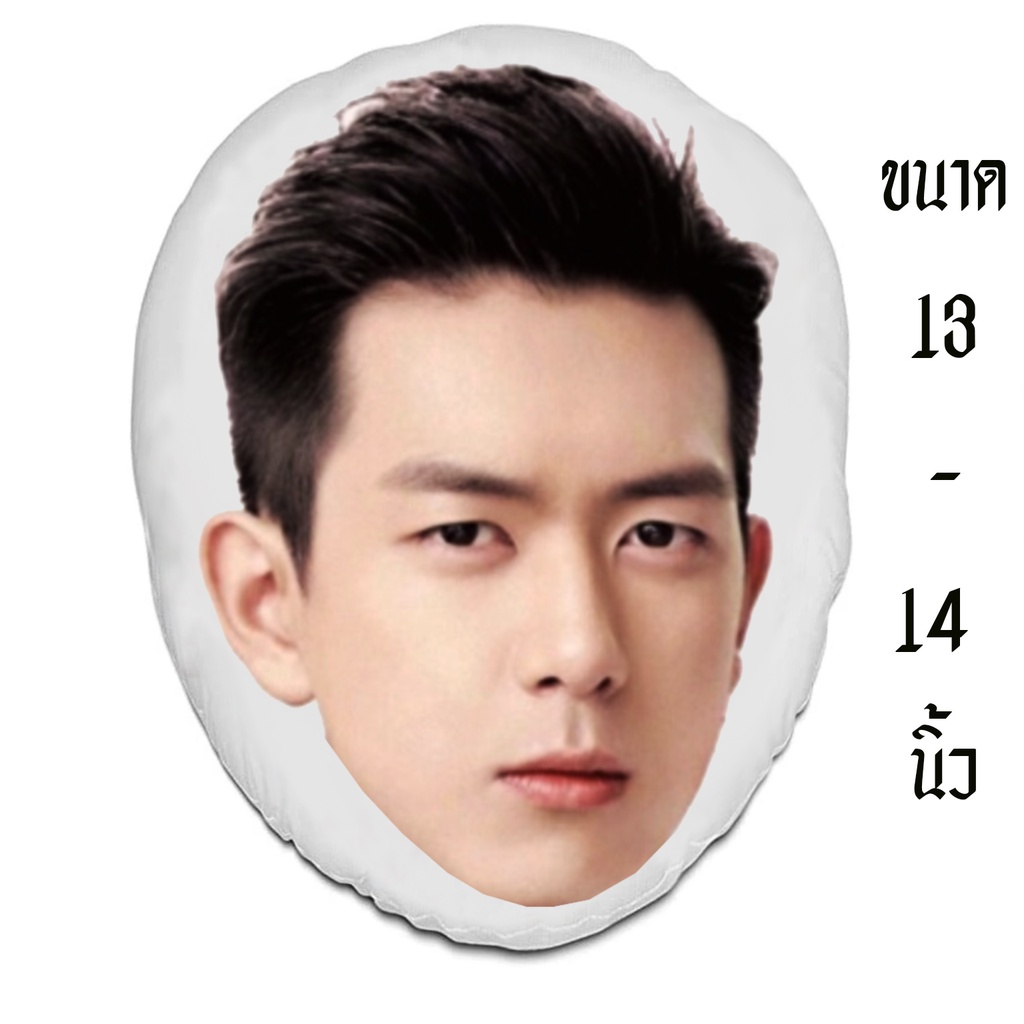 หมอนหัวไดคัท สั่งทำ ตุ๊กตา หมอนตุ๊กตา หน้าคน นักร้อง ดารา หลี่เซี่ยน Lixian