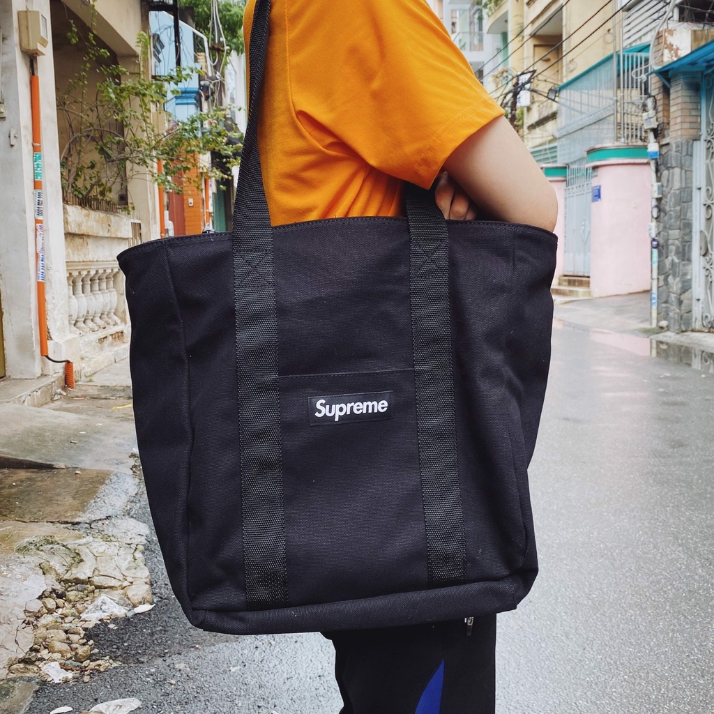 supreme Canvas Tote