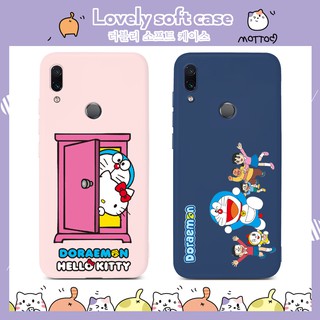 กรณี Huawei Honor X10 30S V30 9C 9S 8A 7S Play 4 Pro Honor 10 20 7C 8X 10i V20 Honor 9 10 20 Lite Case Doraemon Cute cartoon Soft Cases