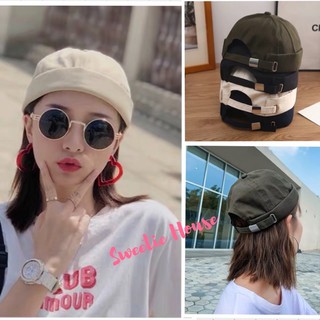 หมวกมิกิ ทรงกลม ไม่มีปีก หมวกฮิปสเตอร์ 🧢🧢