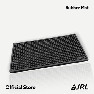JRL บาร์แมท ยางรองแก้ว แก้วตวง อุปกรณ์บาร์ แผ่นรองบาร์ ที่รองแก้ว 15x30/30x45/30x60/40x70 cm (สีดำ)