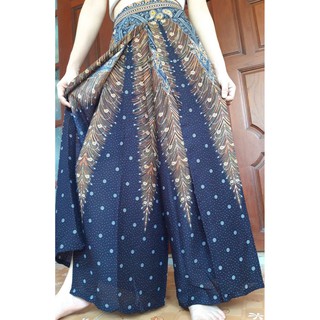 กางเกงขายาว กางเกงขายาวผู้หญิงแฟชั่น กางเกงแพนเค็ก Palazzo Pants Womens Wide Leg/Palazzo Womens Pants