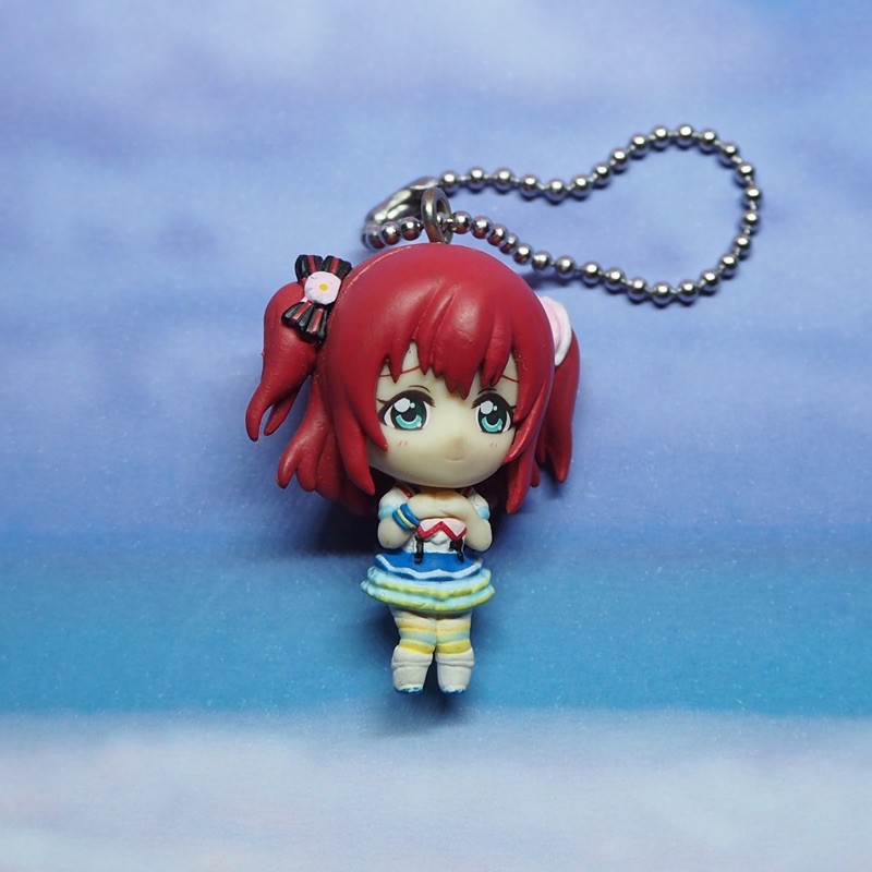 Love Live! Ruby Aozora Jumping Heart minifigure strap