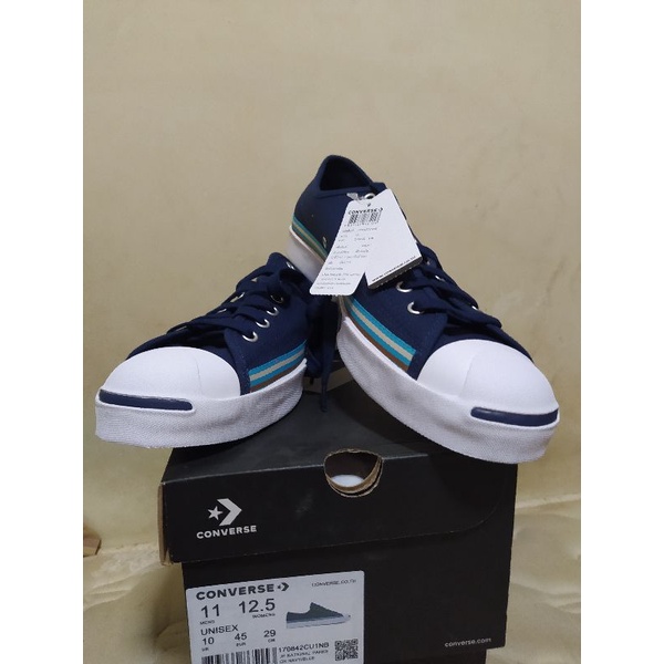 Converse Jack Purcell National Parks Ox Navy/Blue ขีดรอบ มือ1ลิขสิทธิ์แท้ป้ายครบพร้อมกล่อง 11us 45eu