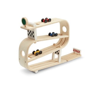 Plantoys-Ramp Racer สนามแข่งรถทางลาด ของเล่นรถไม้ ของเล่นสนามจำลองรถแข่ง ของเล่นไม้เสริมพัฒนาการวัย 3 ขวบ