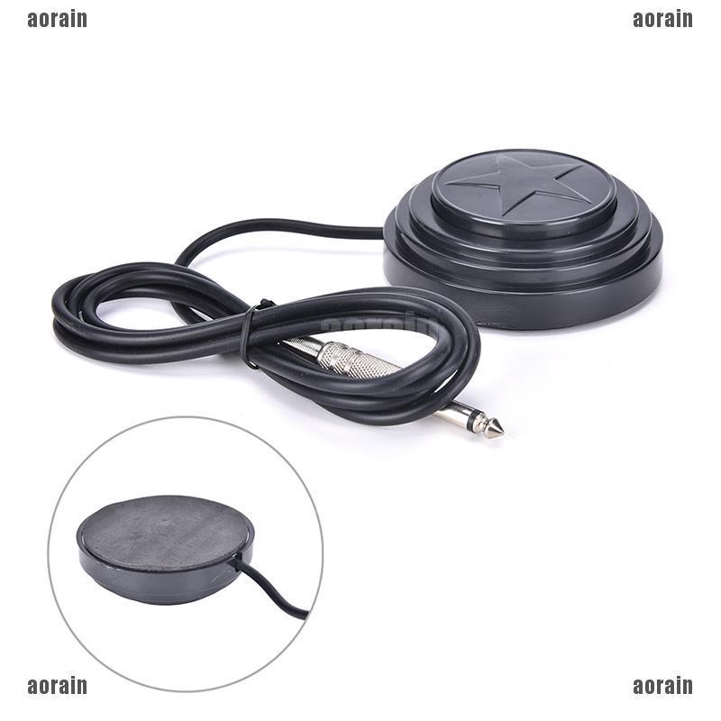 AG Round 360 Star Tattoo Machine Footswitch Foot Pedal Controller Power ...
