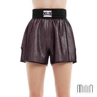 [MILIN] Wooster Shorts Boxing inspired shorts กางเกงขาสั้นแบบทรง นักมวย