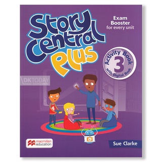 DKTODAY หนังสือ STORY CENTRAL PLUS 3:ACTIVITY BOOK WITH DIGITAL