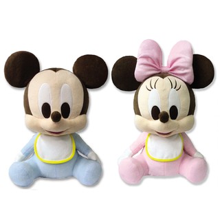 Disney Baby ตุ๊กตามิกกี้เม้าส์ & มินนี่เม้าส์ รุ่นเบบี้ ขนาด 12 นิ้ว (สินค้าลิขสิทธิ์แท้ จากโรงงานผู้ผลิต)