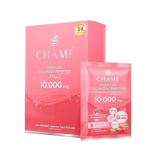 โฉมใหม่!! Chame Collagen Plus 10,000 mg. ชาเม่ คอลลาเจน พลัส ขนาด 10 ซอง