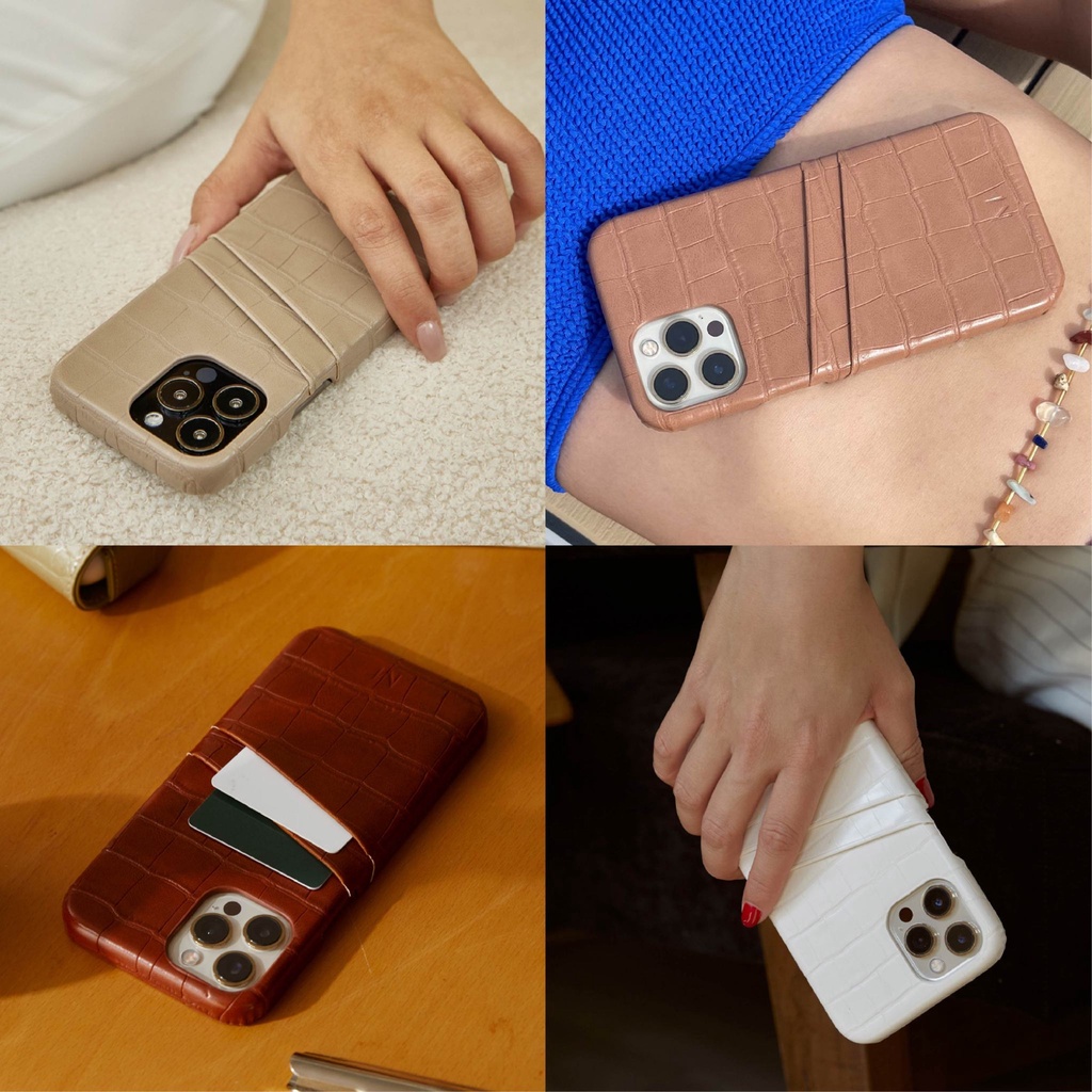 (12 series)MUSE Card Holder Phone Case EARTH Tone