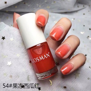 ยาทาเล็บ สีทาเล็บ ธรรมดาไม่ต้องอบ (สีที่41-60) Nail Polish GOSMAN 10ML.