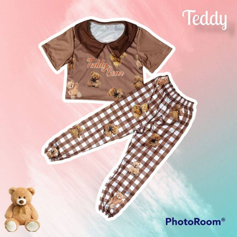 ชุดเซตเด็ก2ชิ้น teddy bear