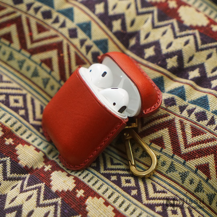 Airpod 2, Airpod 3 Apple Leather Case - Vachetta Leather - อิตาลี [ราคาโรงงาน]