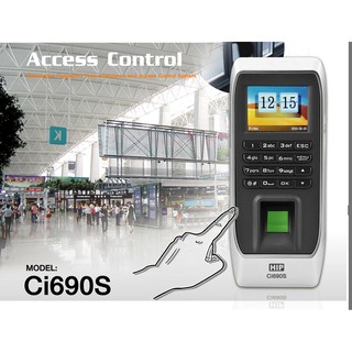 HIP Ci 690S • Stanalone Fingerprint Access Control System • 6,500 Fingerprint (10,000 ID Card)