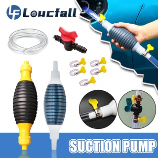 New Hand Fuel Pump Car Fuel Tank Sucker Oil Transfer Fuel Pump Petrol Diesel Liquid Manual Pump Syphon Fuel Saver for Ca