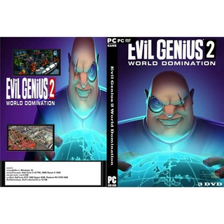 แผ่นเกมส์ PC Evil Genius 2 World Domination (3DVD)