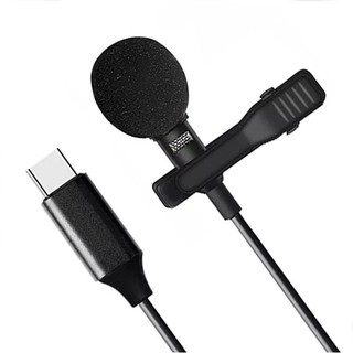 JH-042 USB TYPE C Lavalier Microphone High Quality