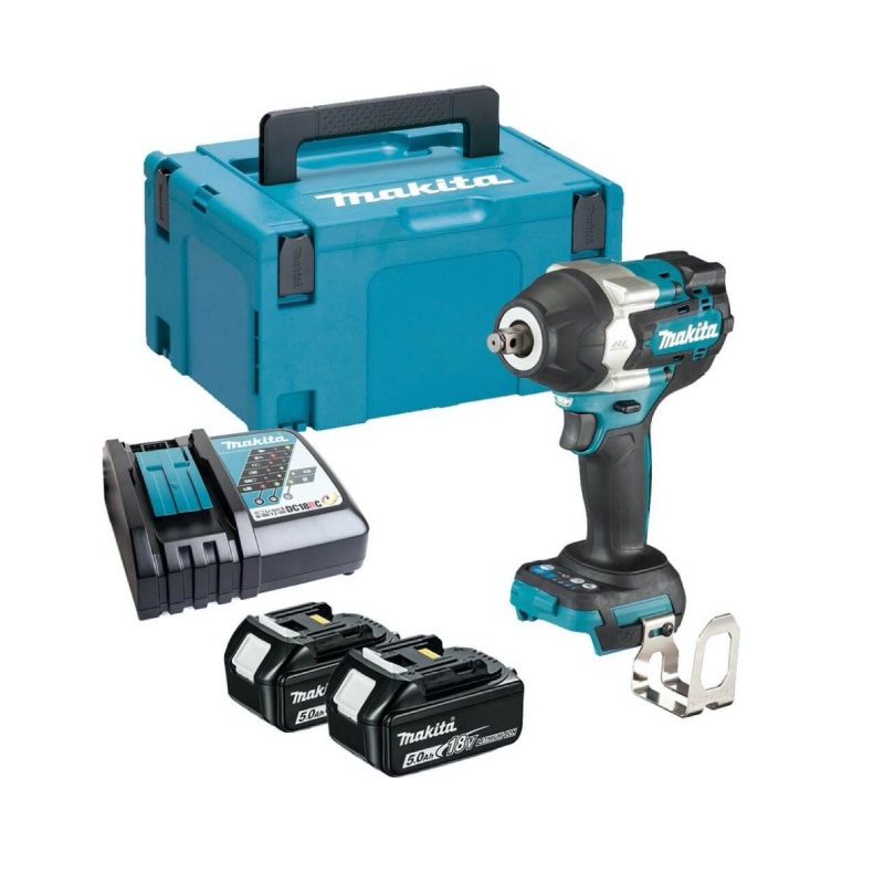 [คอมโบเซ็ต] MAKITA DTW700RTJ : ขันบล็อกไร้สาย 1/2" 18V