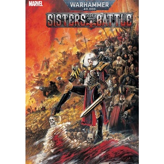 Warhammer 40,000 หนังสือการ์ตูน Sisters of Battle - COMPLETE SET - MARVEL Comics - GAMES WORKSHOP - หนังสือการ์ตูน สําหรับจักรพรรดิ