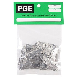 Cable clip CABLE CLIPS AL PGE 35G NO.1 Wiring device Electrical work กี๊ปรัดสายไฟ กิ๊บอะลูมิเนียม PGE 35G NO.1 อุปกรณ์เด