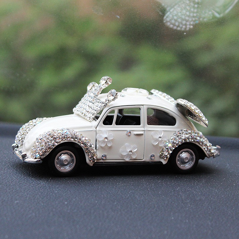 Car decoration car alloy car model classic car creative diamond car