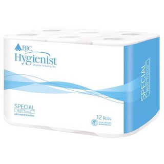 BJC Hygienist กระดาษชำระม้วนเล็ก 4.53 บาท!! กระดาษทิชชู่ม้วนเล็ก ทิชชู่ เกรดสเปเชี่ยล 1 ลัง จุ 144 ม้วน