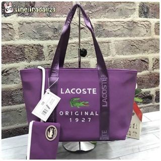 Lacoste Classic Shopping Bag With Cluth