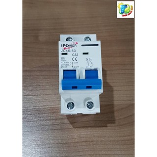 Breaker AC 2P 32A 500v