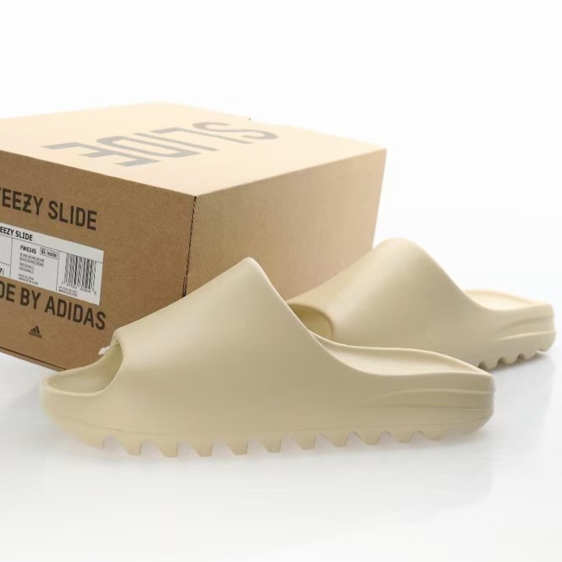 ▥♠▪รองเท้าแตะ Adidas Yeezy Slide Cream แท้ 100% สำหรับผู้หญิง
