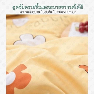 ผ้าห่มนวมลายการ์ตูนสีไม่ตก ผ้าห่มนวม6ฟุต ขนาด180*220CM
