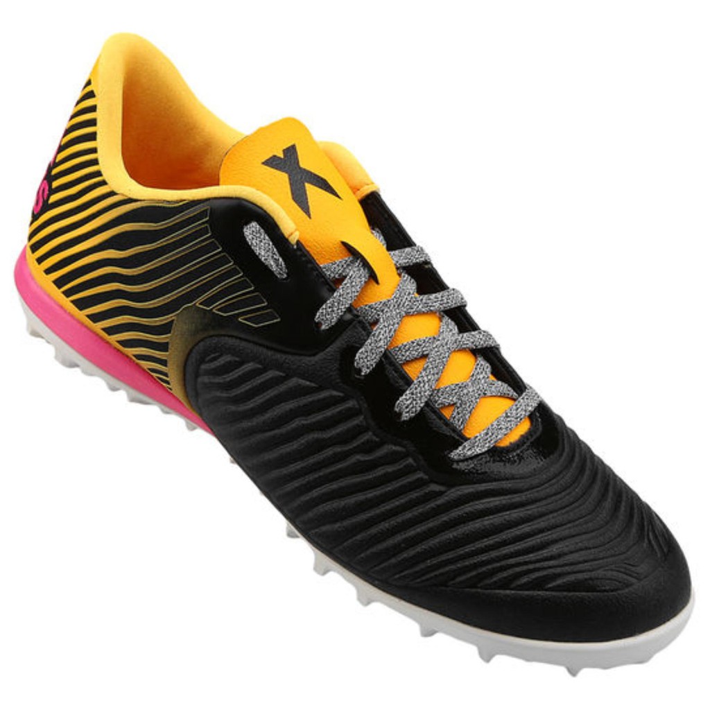 Adidas รองเท้าฟุตบอล X15.2 CG ร้อยปุ่ม รองท้อป สำหรับหญ้าเทียม ของแท้