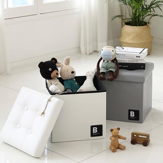 💥Bonbebeแท้100%💥 bonbebe Cube Sofa Storage box เก็บของเล่นของใช้ พับเก็บได้ กางเป็นโซฟานั่งเล่นได้